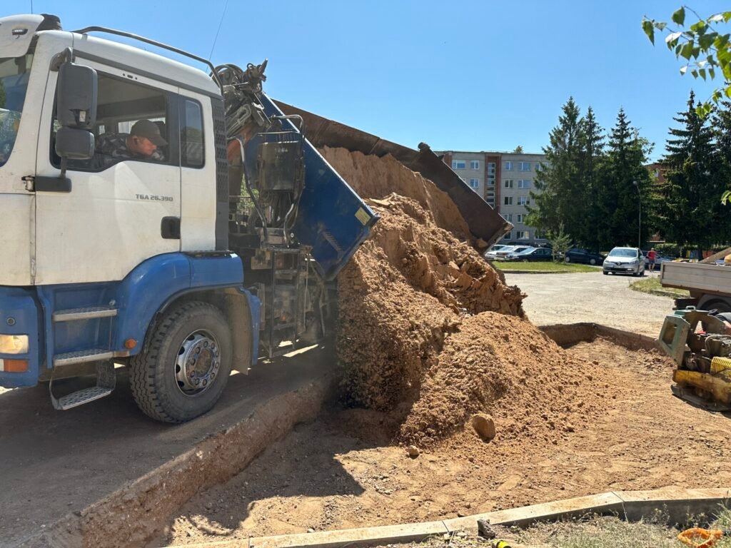 Smėlio atvežimas